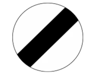 End of all prohibition for moving vehicles