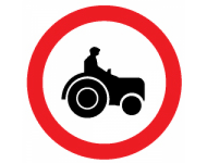 No entry to agricultural vehicles