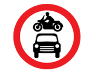 No motor vehicles through