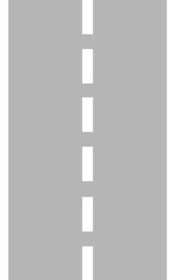 Broken centre lines Where the line is broken you may cross the lines to overtake if is safe to do so and it is also used for making the driving lanes for the direction of traffic or warning that you approach a continuous line