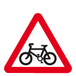 Cycle route ahead