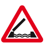 Opening or swing bridge ahead